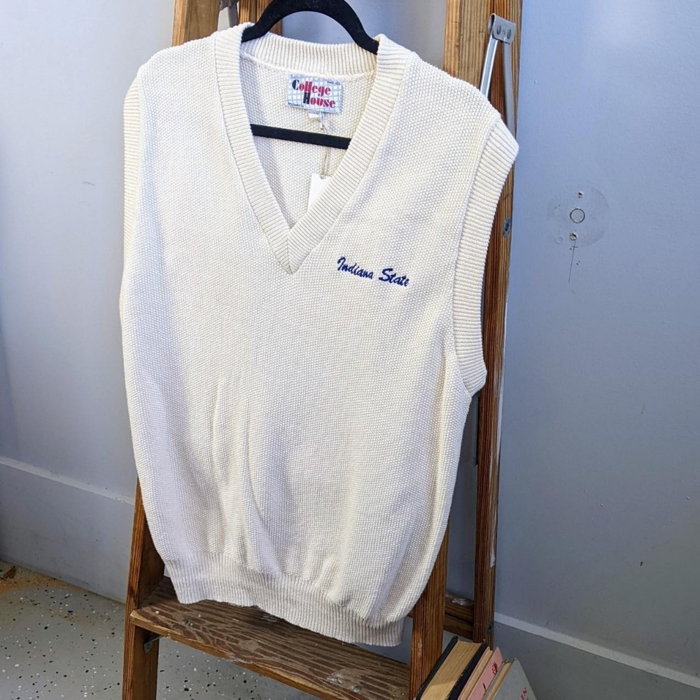 Vtg Indiana State vest